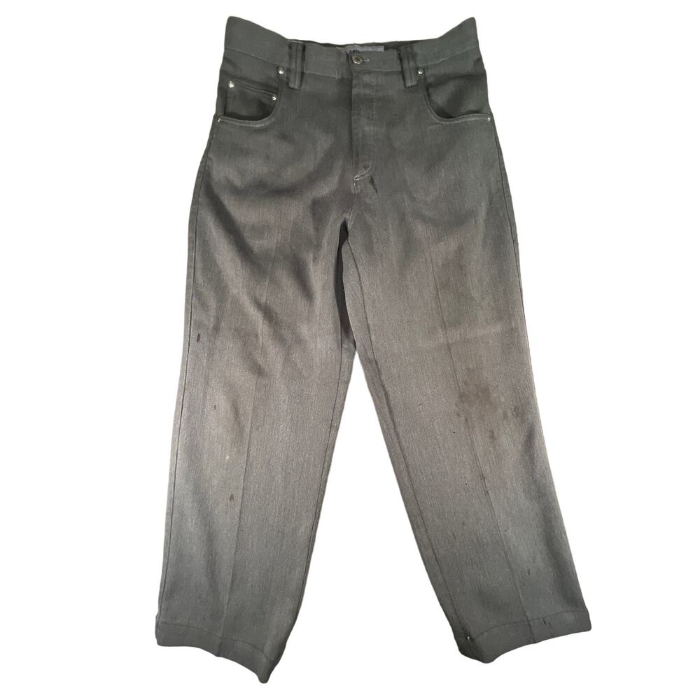 ANCHOR BLUE Vintage Corduroy Men's Wide Leg Ultra Baggy Y2K Brown Pants Sz:32x30
